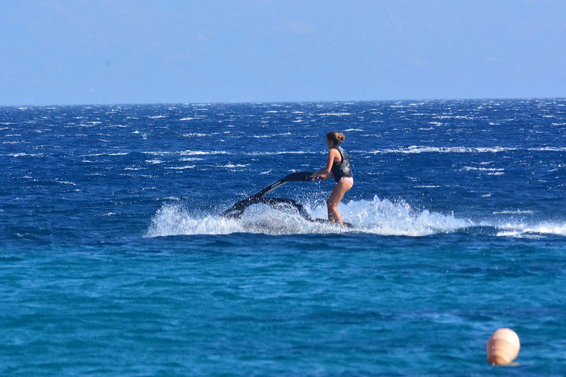 Watersports in Mykonos, Sonar in Elia beach